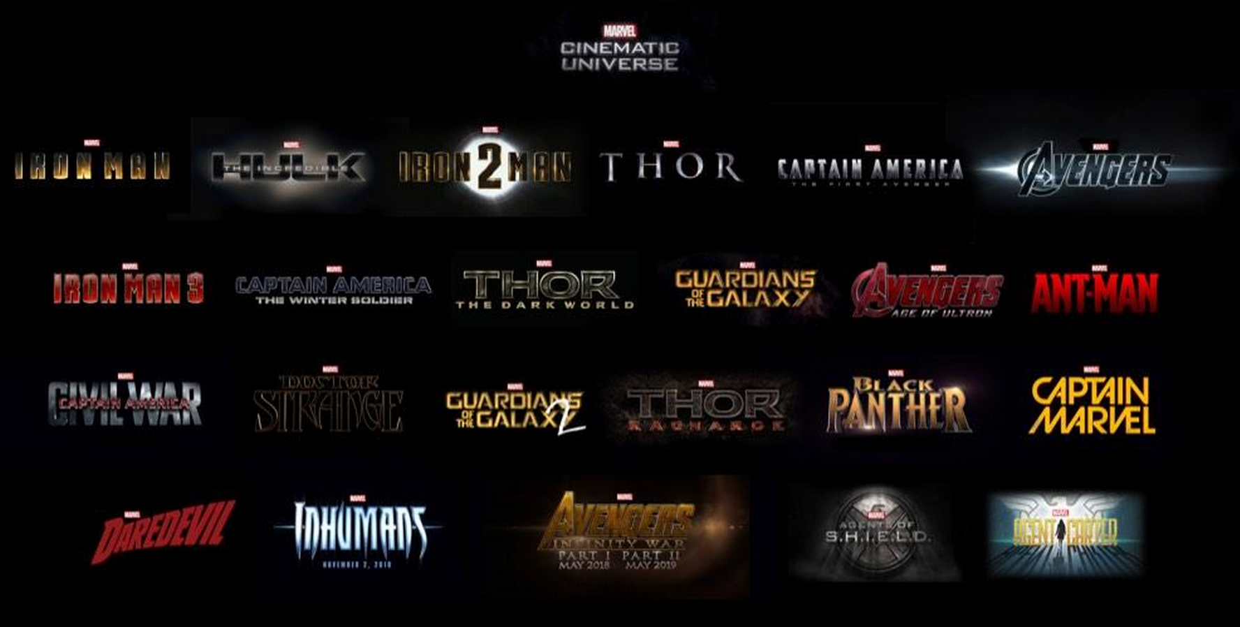 upcoming marvel movies