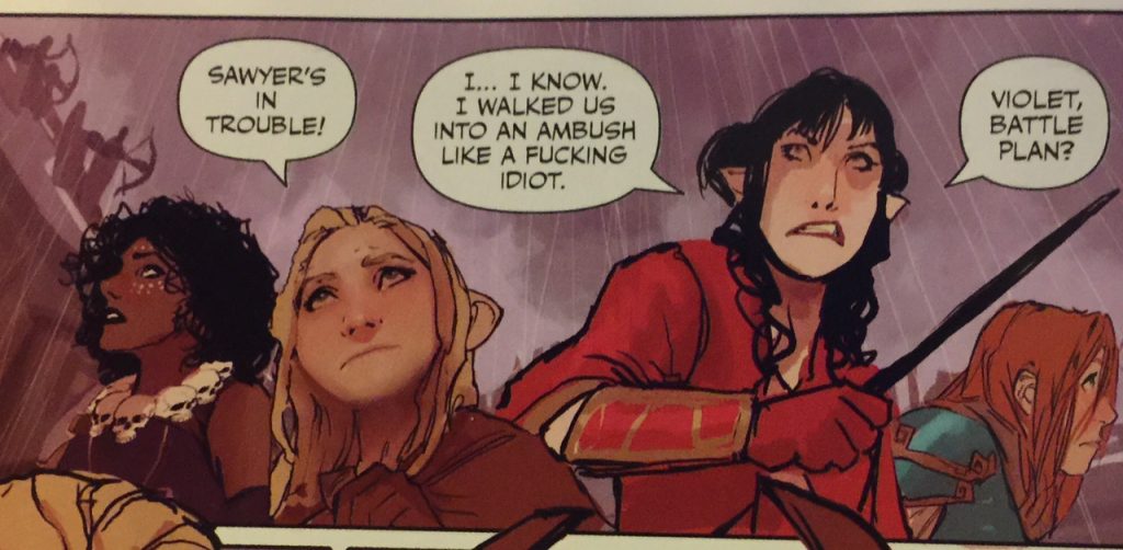 P. 18 of Rat Queens #9 (March 2015- art by Stjepan Sejic)