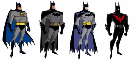 Batman Costumes Through The Ages