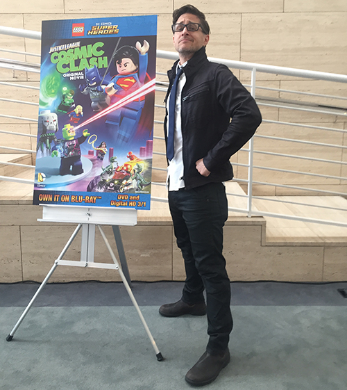 Yuri Lowenthal at the LEGO DC Comics Super Heroes premiere