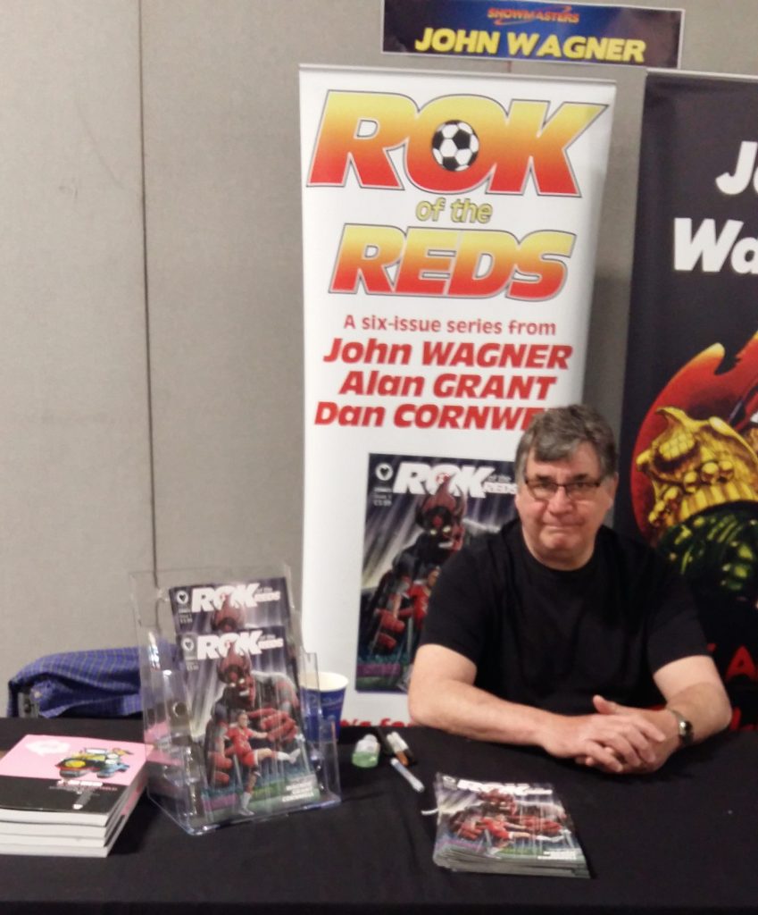 John Wagner at Film & Comic Con Manchester 2016
