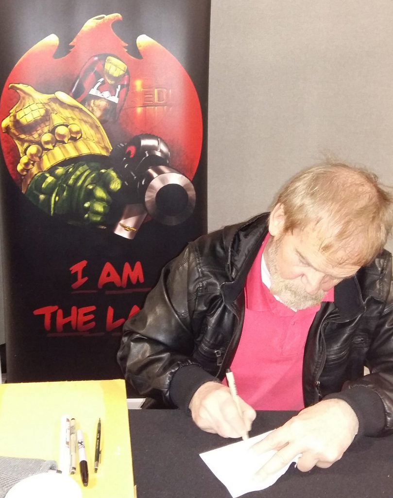 Carlos Ezquerra at Film Comic Con Manchester 2016