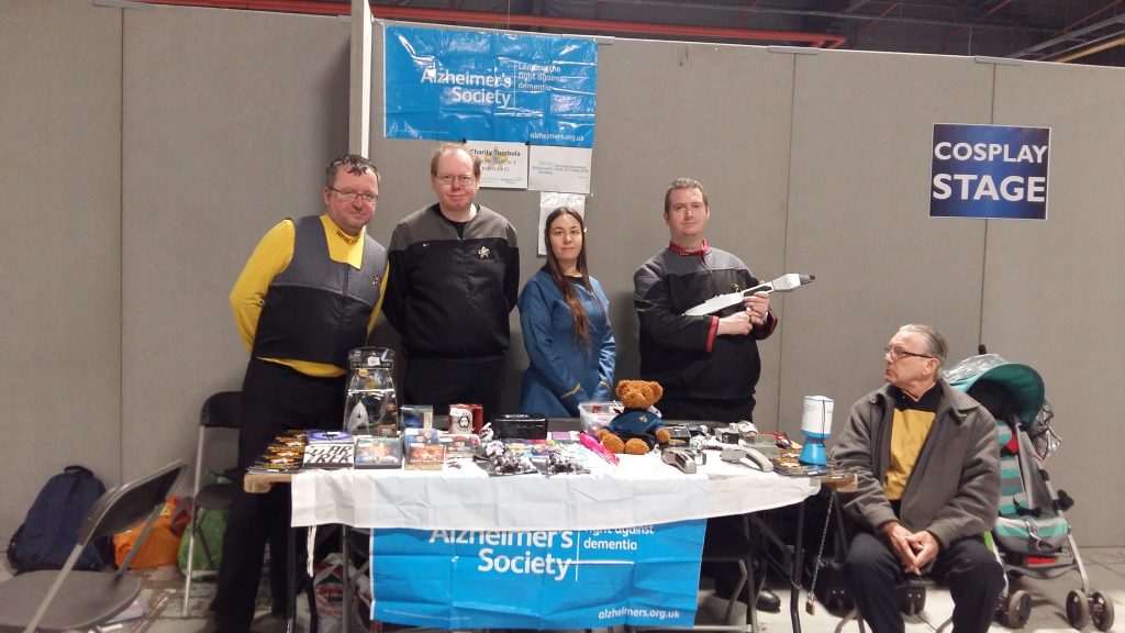 Alzheimer's Society at Film & Comic Con Manchester 2016 