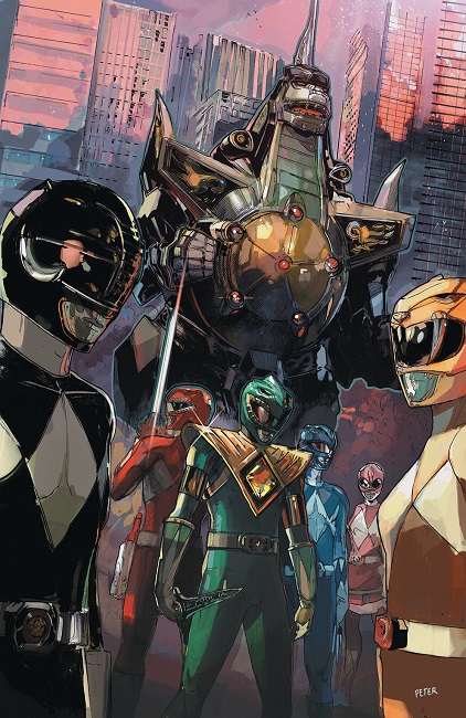 Mighty Morphin Power Rangers 4 Variant Cover