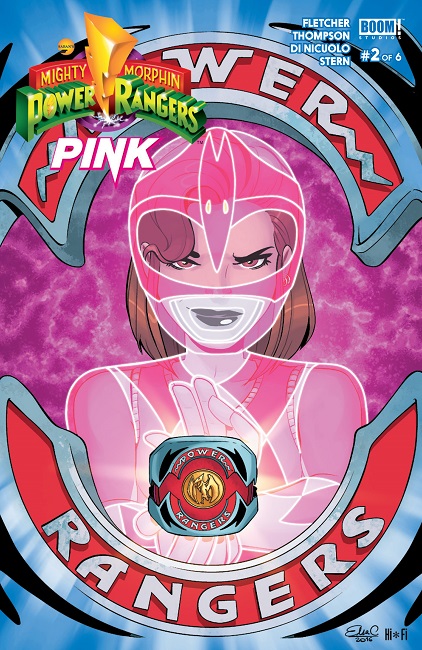 MMPR: Pink #2 cover art