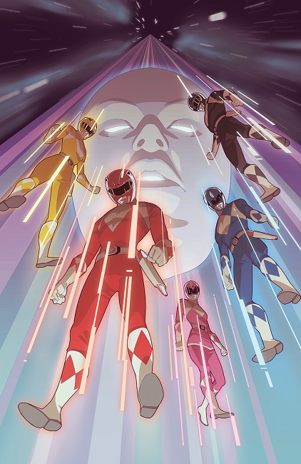 Mighty Morphin Power Rangers 2016 Annual cover art
