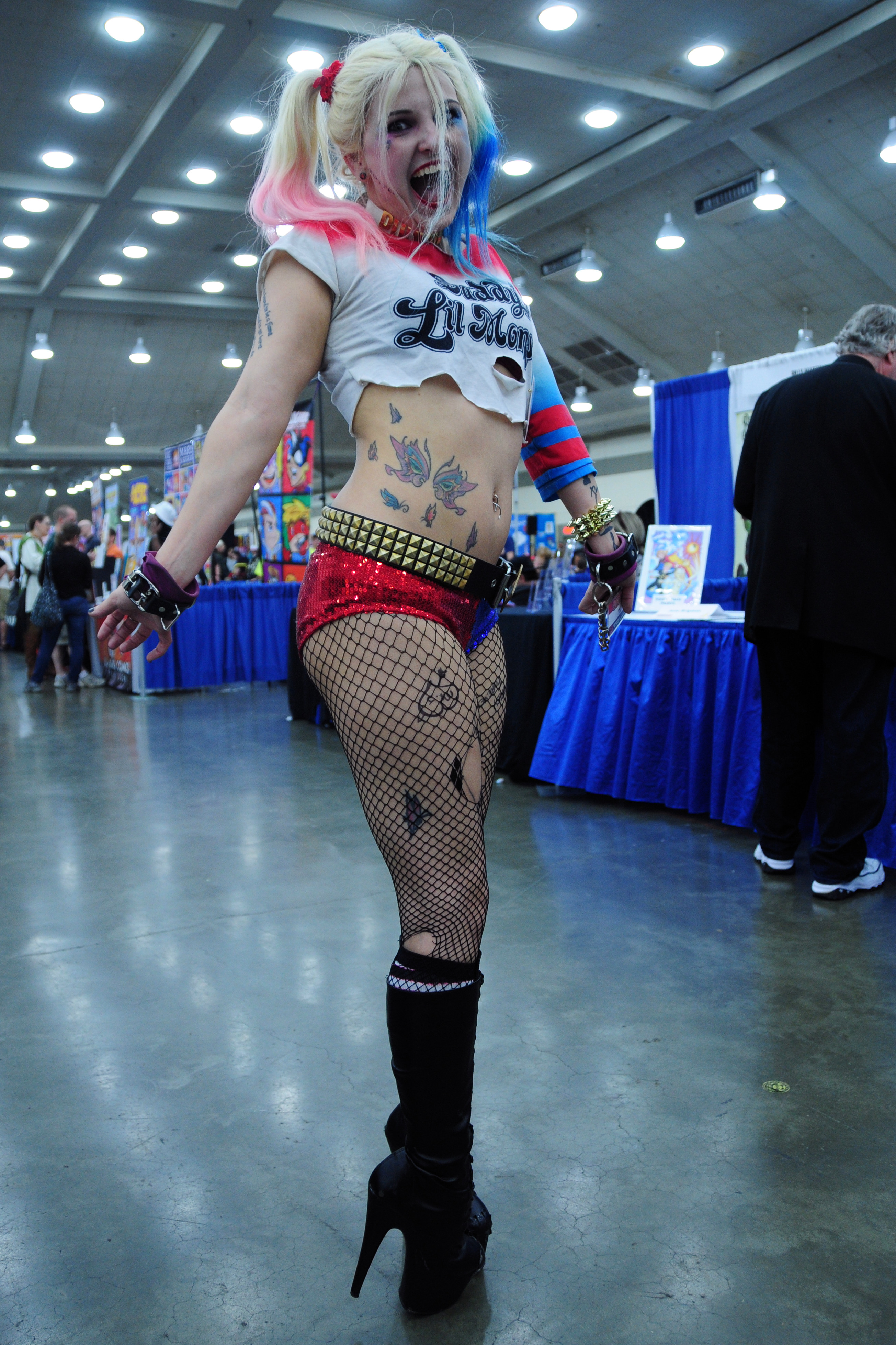 Harley Quinn Cosplay Suicide Squad Baltimore Comic Con BCC