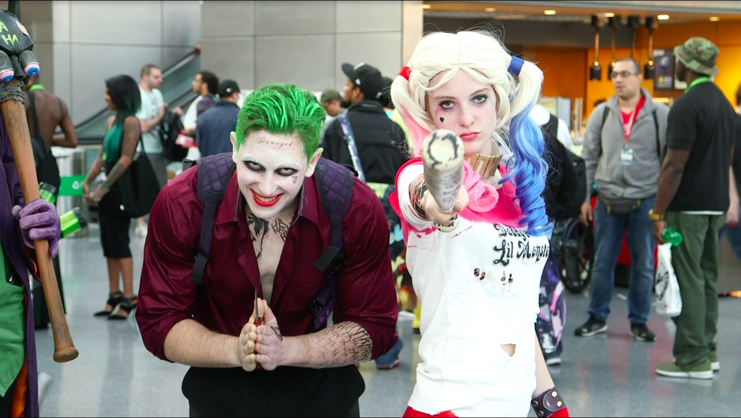 New York Comic Con NYCC Harley Quinn Joker Suicide Squad Cosplay