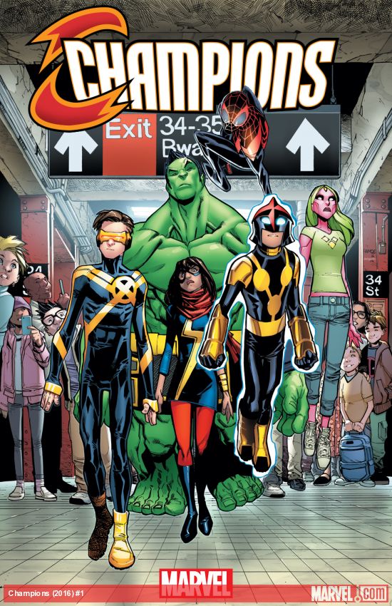 Champions #1 Cover