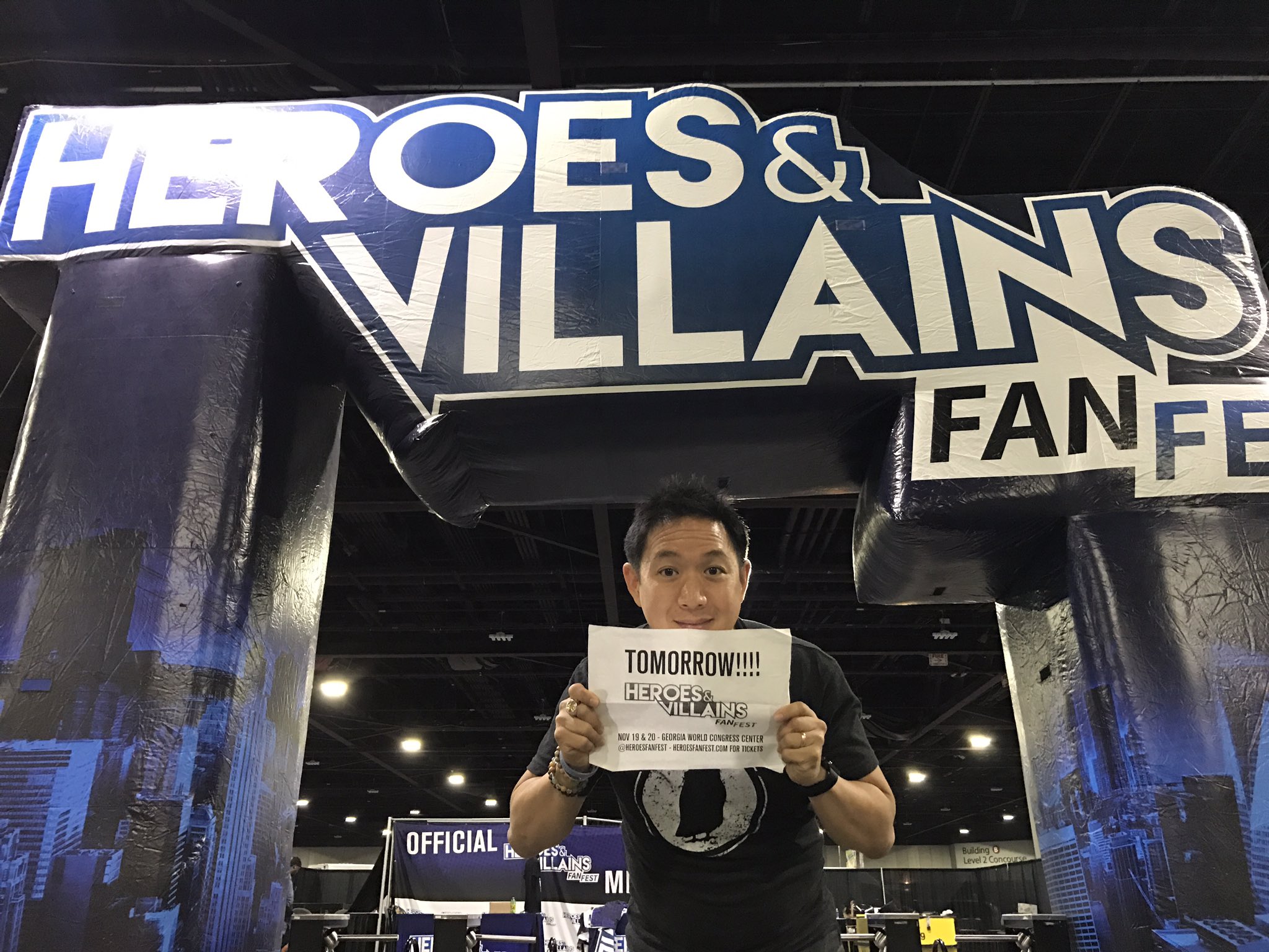 Ming Chen Comic Book Men Heroes and Villains Fan Fest HVFF