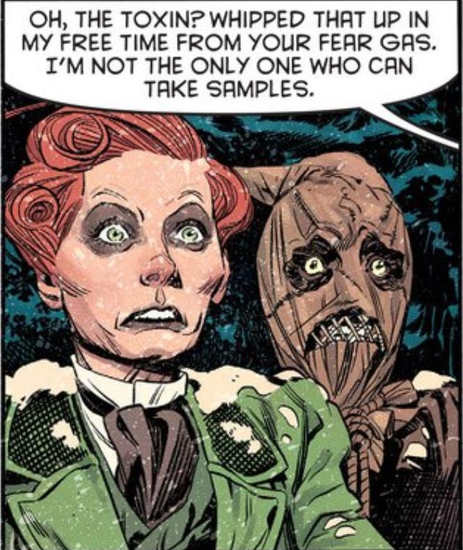 Haunter and Scarecrow. Courtesy of DC Comics. 