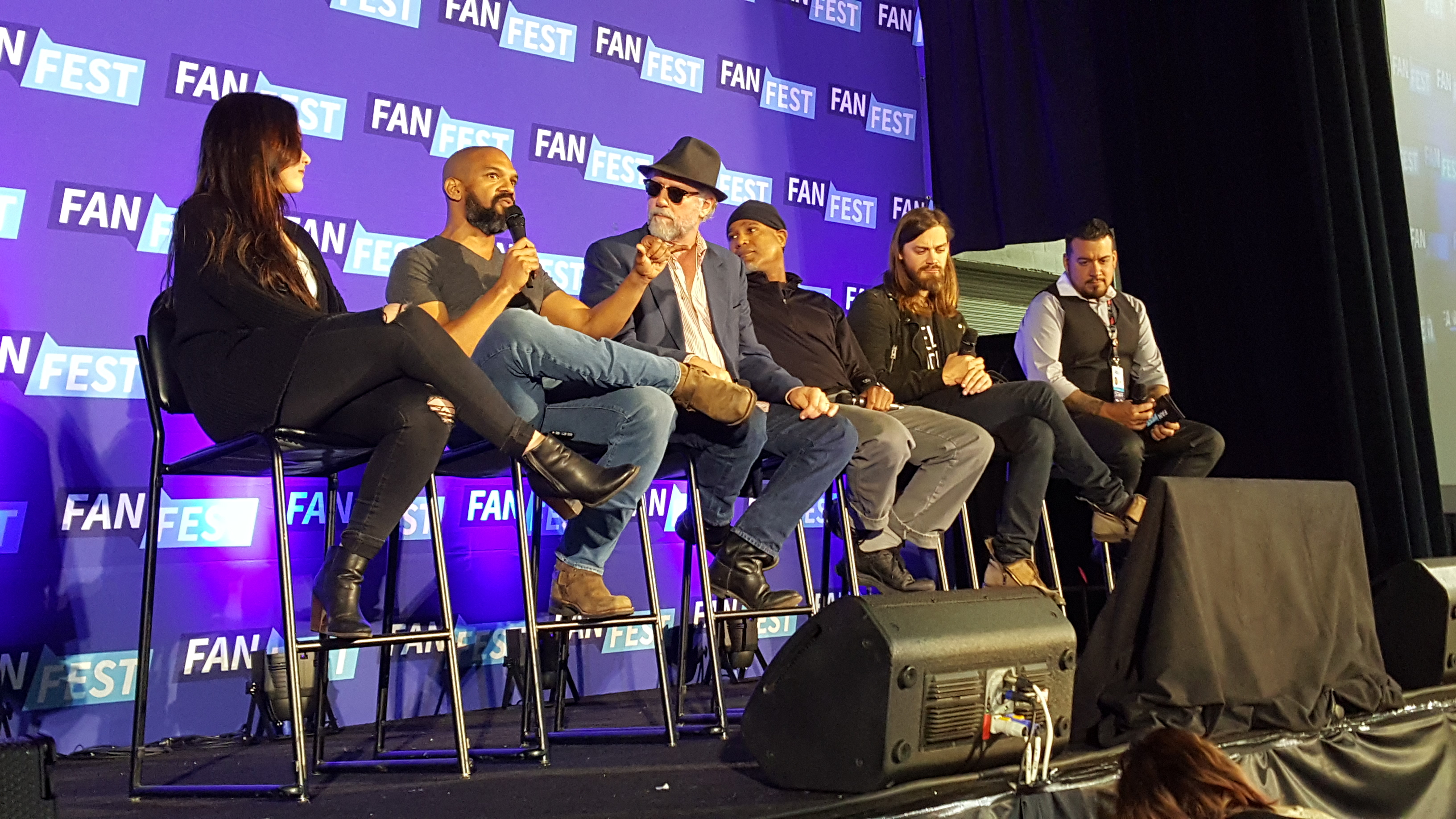 Khary Payton, Fan Fest Chicago 2017, The Walking Dead, Church and State Panel