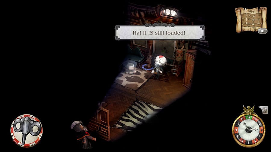 The Sexy Brutale Spying